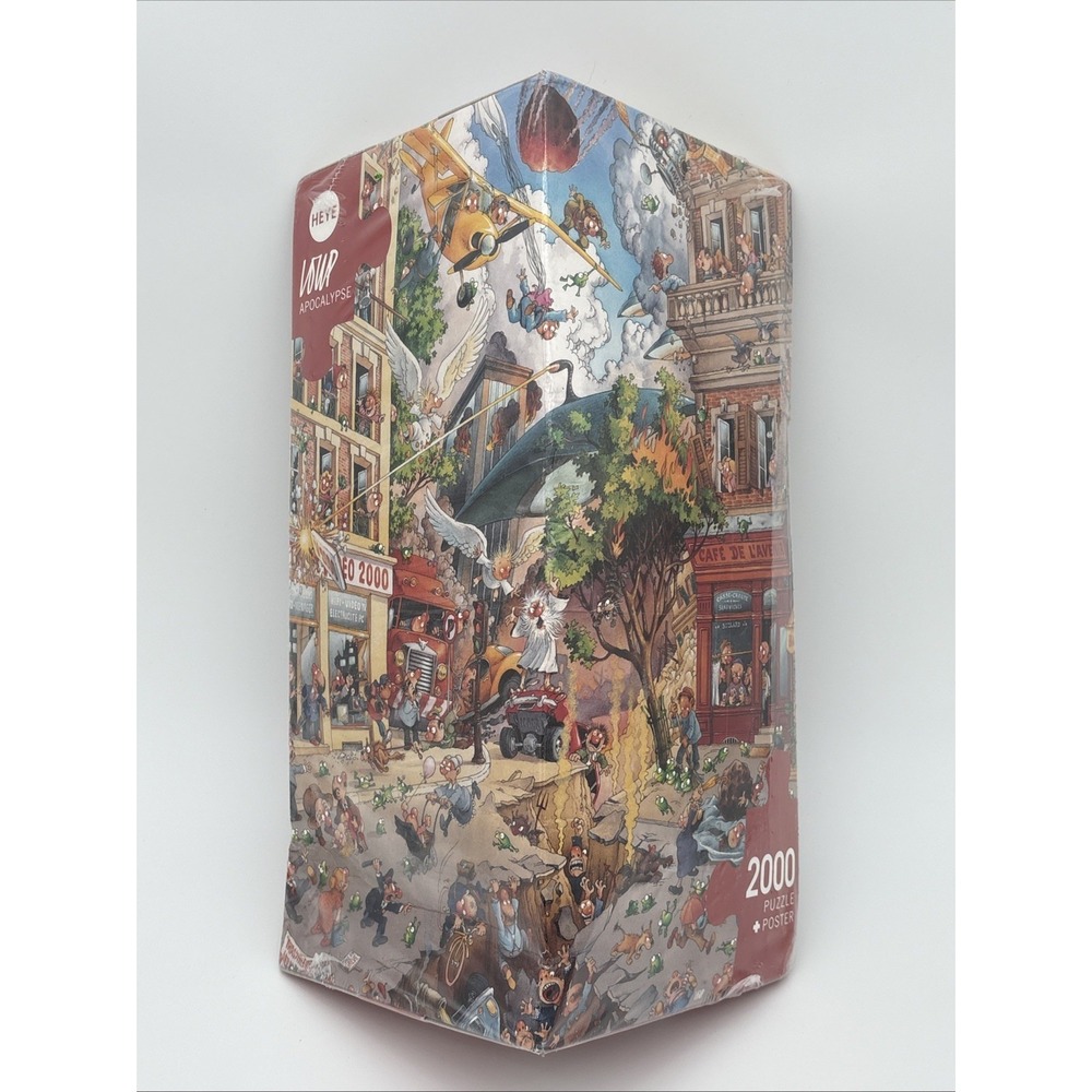 Heye Apocalypse 2000 Piece Jigsaw Puzzle Loup Sealed Triangular Box New